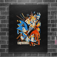 Load image into Gallery viewer, Secret_Shirts Posters / 4"x6" / Black Team Mania 1