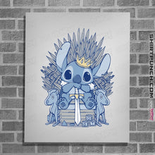 Load image into Gallery viewer, Shirts Posters / 4"x6" / White The Throne
