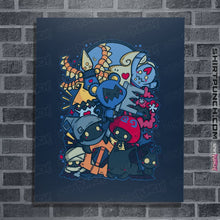 Load image into Gallery viewer, Shirts Posters / 4"x6" / Navy Heartless