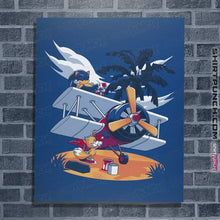 Load image into Gallery viewer, Daily_Deal_Shirts Posters / 4"x6" / Royal Blue Repairs