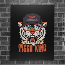 Load image into Gallery viewer, Shirts Posters / 4"x6" / Black Tiger King