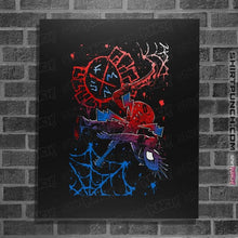 Load image into Gallery viewer, Secret_Shirts Posters / 4"x6" / Black The Punk