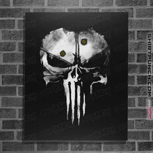 Load image into Gallery viewer, Shirts Posters / 4"x6" / Black Punisher