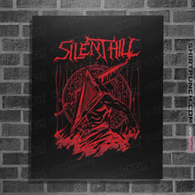 Load image into Gallery viewer, Shirts Posters / 4"x6" / Black Silent Red Thing