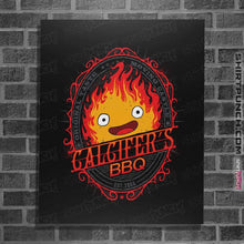 Load image into Gallery viewer, Shirts Posters / 4"x6" / Black Calcifers BBQ