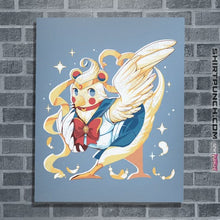 Load image into Gallery viewer, Daily_Deal_Shirts Posters / 4"x6" / Powder Blue Sailor Bird