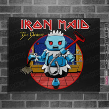 Load image into Gallery viewer, Shirts Posters / 4"x6" / Black Iron Maid