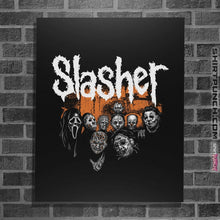 Load image into Gallery viewer, Shirts Posters / 4"x6" / Black Slasher