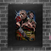 Load image into Gallery viewer, Secret_Shirts Posters / 4"x6" / Black Welcome To The Lake