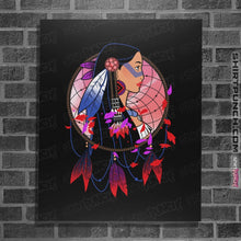 Load image into Gallery viewer, Shirts Posters / 4"x6" / Black Colors of the Wind