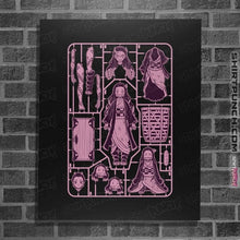 Load image into Gallery viewer, Daily_Deal_Shirts Posters / 4"x6" / Black Nezuko Model Sprue