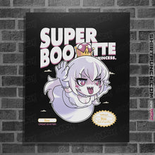 Load image into Gallery viewer, Shirts Posters / 4"x6" / Black Super Boosette