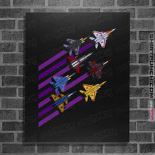 Load image into Gallery viewer, Daily_Deal_Shirts Posters / 4"x6" / Black Seeker Streaks Long Sleeve