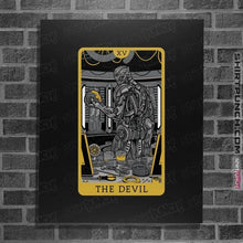 Load image into Gallery viewer, Shirts Posters / 4"x6" / Black The Devil Tarot
