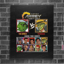 Load image into Gallery viewer, Daily_Deal_Shirts Posters / 4"x6" / Black Fight Night