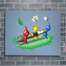 Load image into Gallery viewer, Shirts Posters / 4"x6" / Powder Blue Pikmin Who