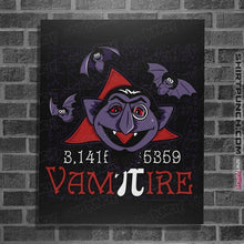 Load image into Gallery viewer, Daily_Deal_Shirts Posters / 4"x6" / Black Vam-Pie-Re