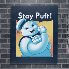 Load image into Gallery viewer, Shirts Posters / 4&quot;x6&quot; / Navy Stay Puft!
