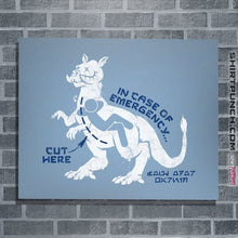 Load image into Gallery viewer, Daily_Deal_Shirts Posters / 4"x6" / Powder Blue Icy Emergency