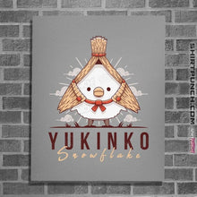Load image into Gallery viewer, Shirts Posters / 4"x6" / Sports Grey Yukinko Snowflake