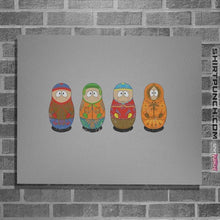 Load image into Gallery viewer, Shirts Posters / 4"x6" / Sports Grey Park Dolls
