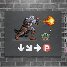 Load image into Gallery viewer, Secret_Shirts Posters / 4"x6" / Charcoal Mandoken