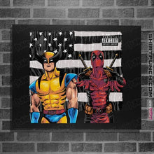 Load image into Gallery viewer, Daily_Deal_Shirts Posters / 4"x6" / Black Merconia