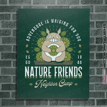 Load image into Gallery viewer, Secret_Shirts Posters / 4"x6" / Forest Nature Neighbor Camp