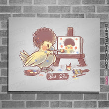 Load image into Gallery viewer, Shirts Posters / 4"x6" / White Birb Ross