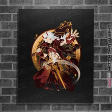 Load image into Gallery viewer, Shirts Posters / 4"x6" / Black Hanamizaka Heroics Arataki Itto