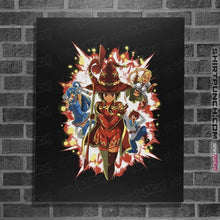 Load image into Gallery viewer, Daily_Deal_Shirts Posters / 4"x6" / Black Explosion Magic