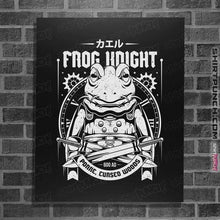 Load image into Gallery viewer, Shirts Posters / 4"x6" / Black Frog