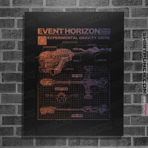 Shirts Posters / 4"x6" / Black Event Horizon Specs
