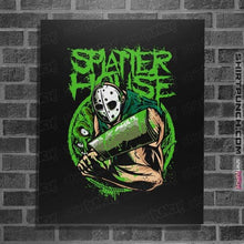 Load image into Gallery viewer, Daily_Deal_Shirts Posters / 4"x6" / Black House Of Splatter