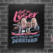 Load image into Gallery viewer, Daily_Deal_Shirts Posters / 4"x6" / Black Downtown Driving