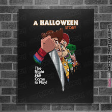 Load image into Gallery viewer, Shirts Posters / 4"x6" / Black A Halloween Story