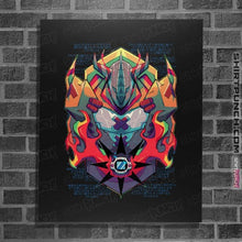 Load image into Gallery viewer, Shirts Posters / 4"x6" / Black Wargreymon