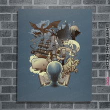 Load image into Gallery viewer, Shirts Posters / 4"x6" / Indigo Blue Books