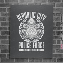 Load image into Gallery viewer, Shirts Posters / 4"x6" / Charcoal Metal Is Enduring