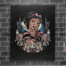 Load image into Gallery viewer, Daily_Deal_Shirts Posters / 4"x6" / Black Snow White Krueger