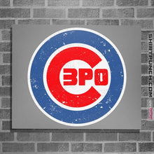 Load image into Gallery viewer, Daily_Deal_Shirts Posters / 4"x6" / Sports Grey Major League Droid