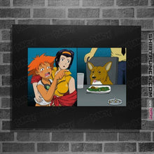 Load image into Gallery viewer, Secret_Shirts Posters / 4"x6" / Black Yelling At Ein