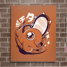 Load image into Gallery viewer, Secret_Shirts Posters / 4"x6" / Orange Chainsaw Cute