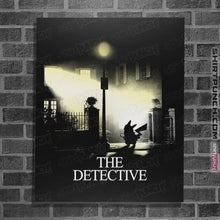 Load image into Gallery viewer, Shirts Posters / 4"x6" / Black The Detective