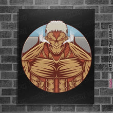 Load image into Gallery viewer, Shirts Posters / 4"x6" / Black Armor Titan
