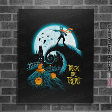 Load image into Gallery viewer, Secret_Shirts Posters / 4"x6" / Black Wizardry Night