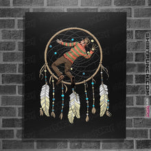 Load image into Gallery viewer, Shirts Posters / 4"x6" / Black Dreamcatcher