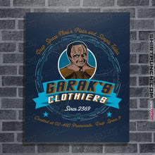 Load image into Gallery viewer, Secret_Shirts Posters / 4"x6" / Navy Garak Clothiers