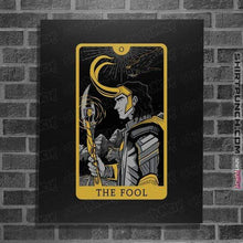 Load image into Gallery viewer, Shirts Posters / 4"x6" / Black The Fool Tarot