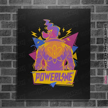 Load image into Gallery viewer, Daily_Deal_Shirts Posters / 4"x6" / Black Powerline